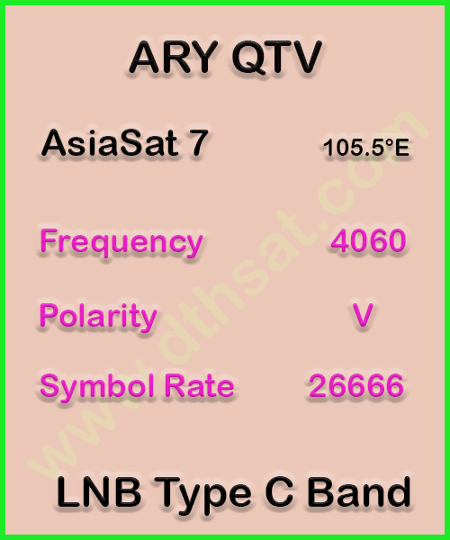 ARY-QTV-Frequency