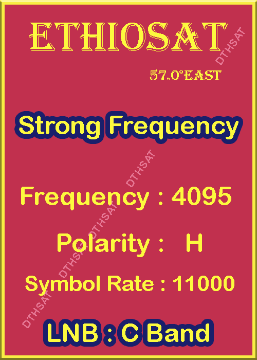 Ethiosat-Frequency