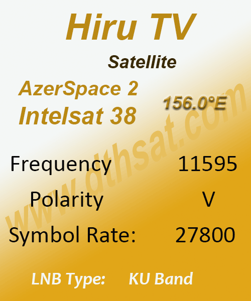 Hiru-TV-Frequency