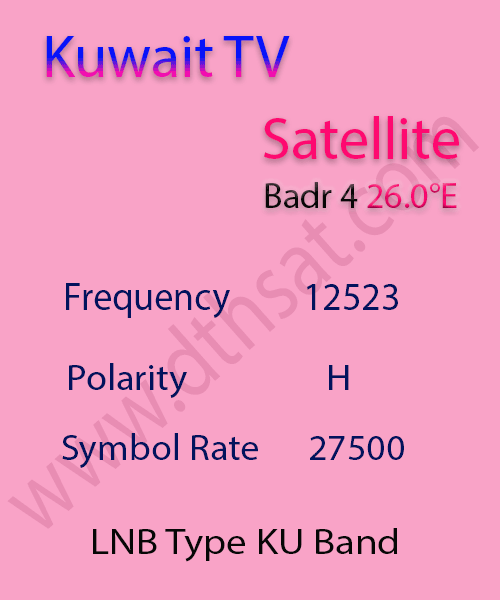 Kuwait-TV-Frequency