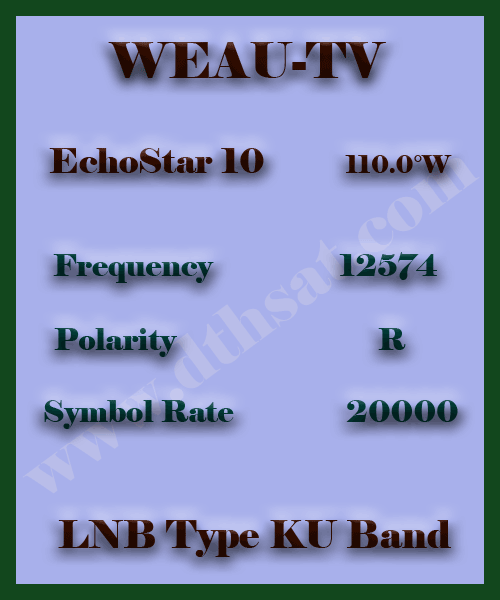 WEAU-TV-Frequency