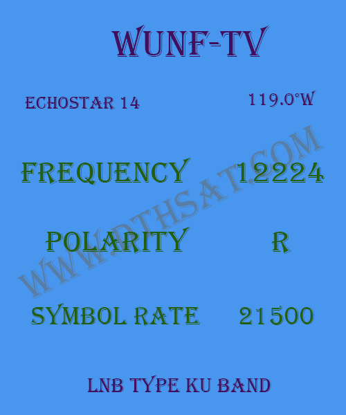 WUNF-TV-Frequency